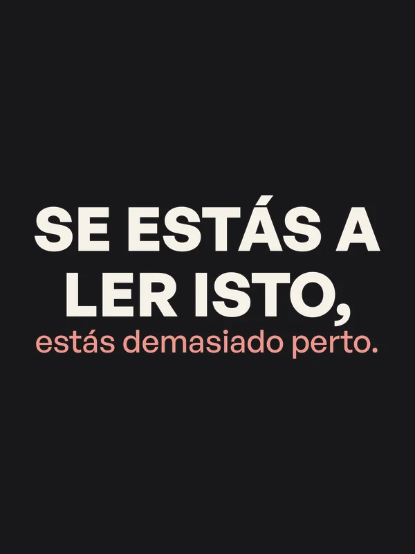 Be Like Family: Se estás a ler isto, estás demasiado perto.